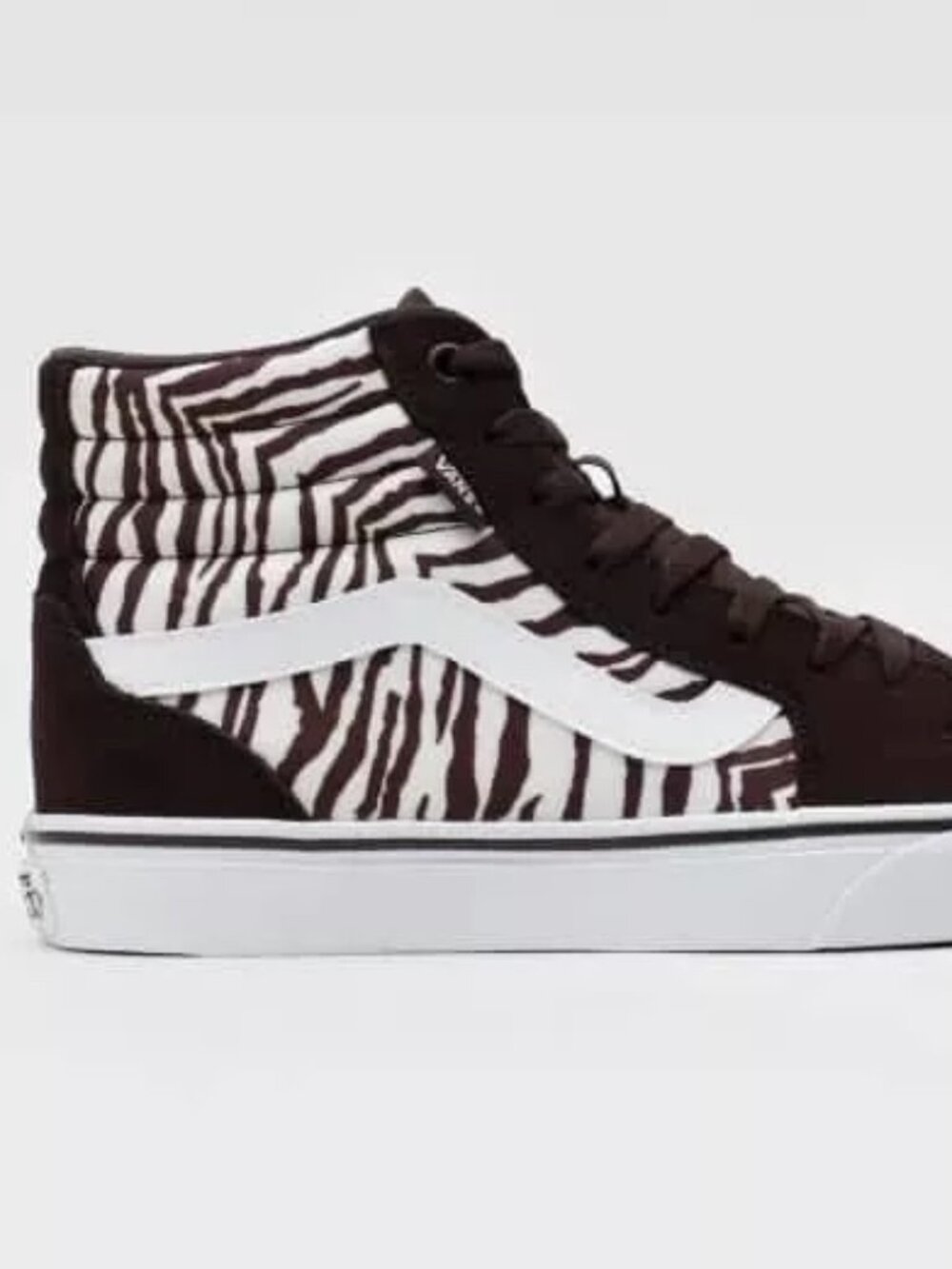 Vans Filmore High-Top Tiger Brown Sneakers- Size 6